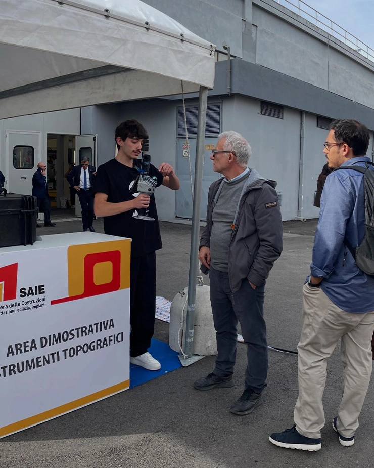 1 evento fiera saie bari 2025 clienti strumenti topografici