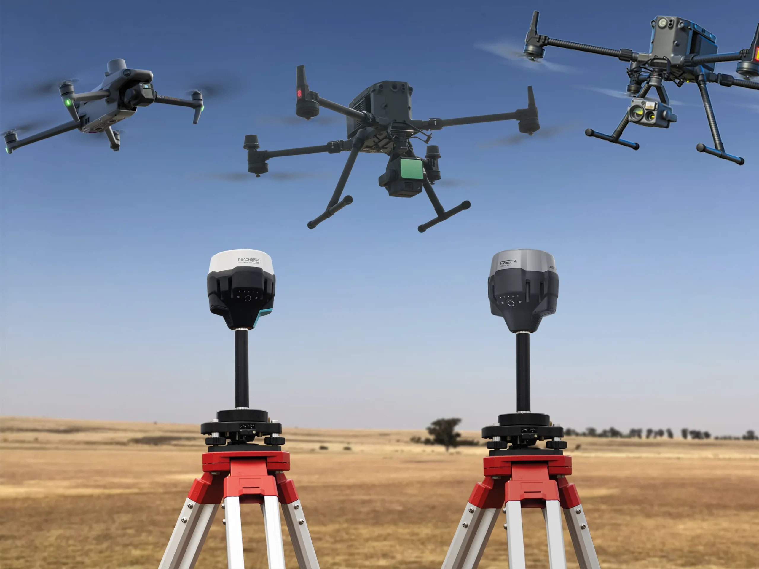 RTK senza internet con GPS Emlid e droni DJI Enterprise