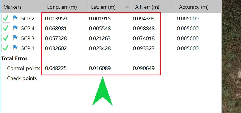 Errore dall'elaborazione dei dati in Metashape
