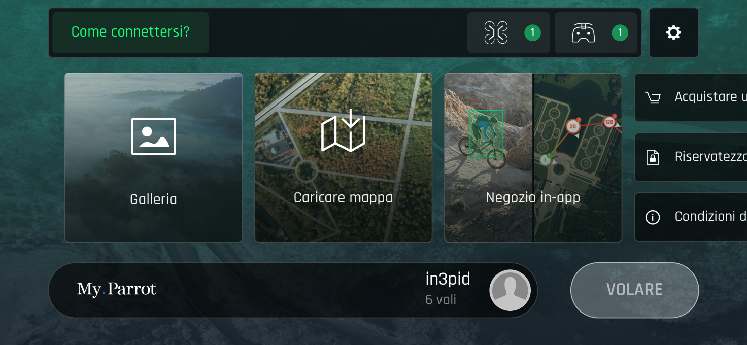 App per il volo del Parrot Anafi - Strumenti Topografici