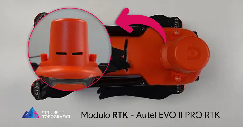 Modulo RTK di Autel EVO II PRO RTK v2
