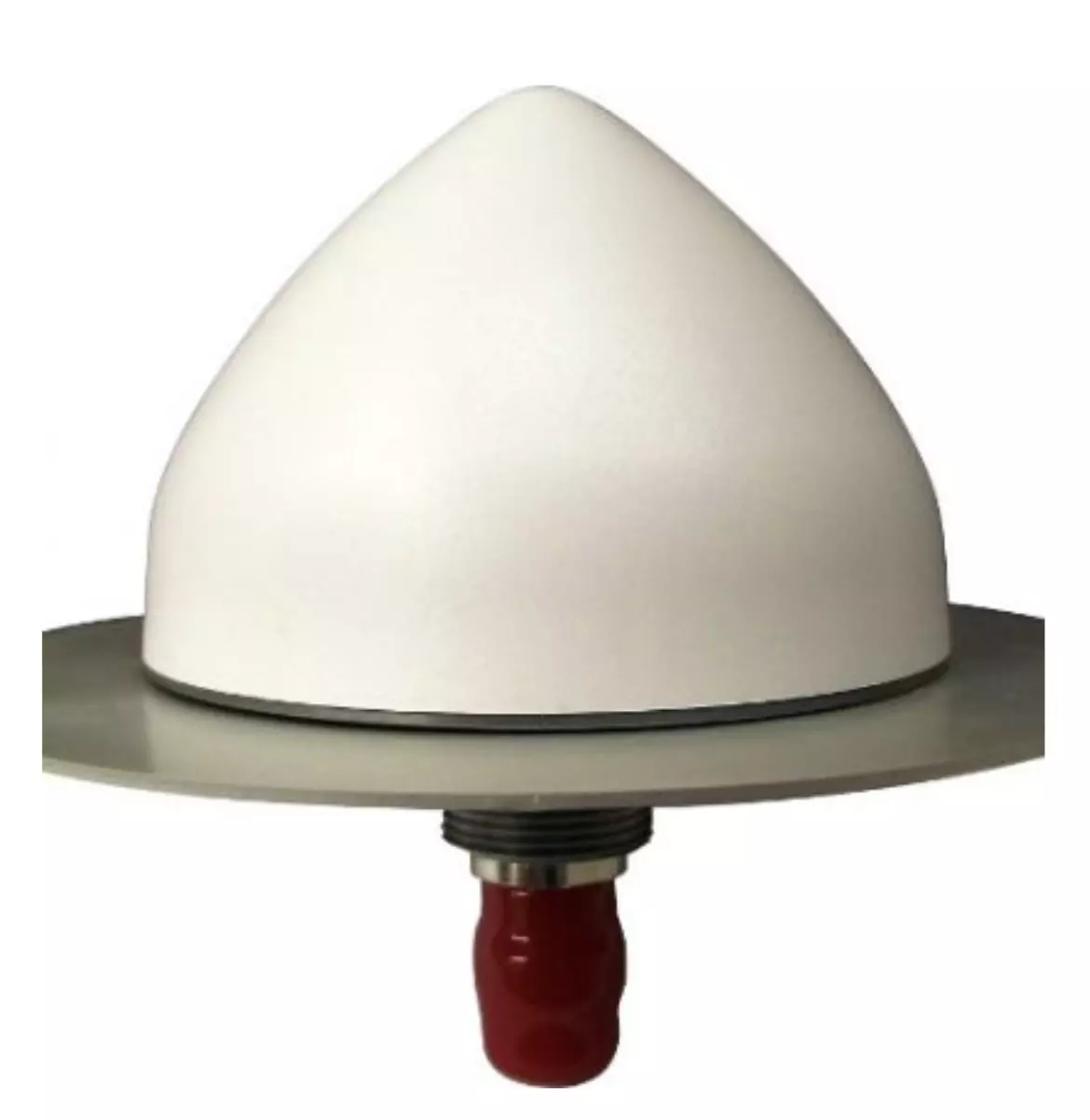 Particolare di antenna GNSS Tallysmann multicostellazione, con ground plane