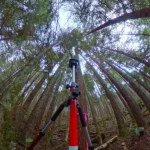 GNSS Emlid Reach RS - Zona rurale con molti alberi
