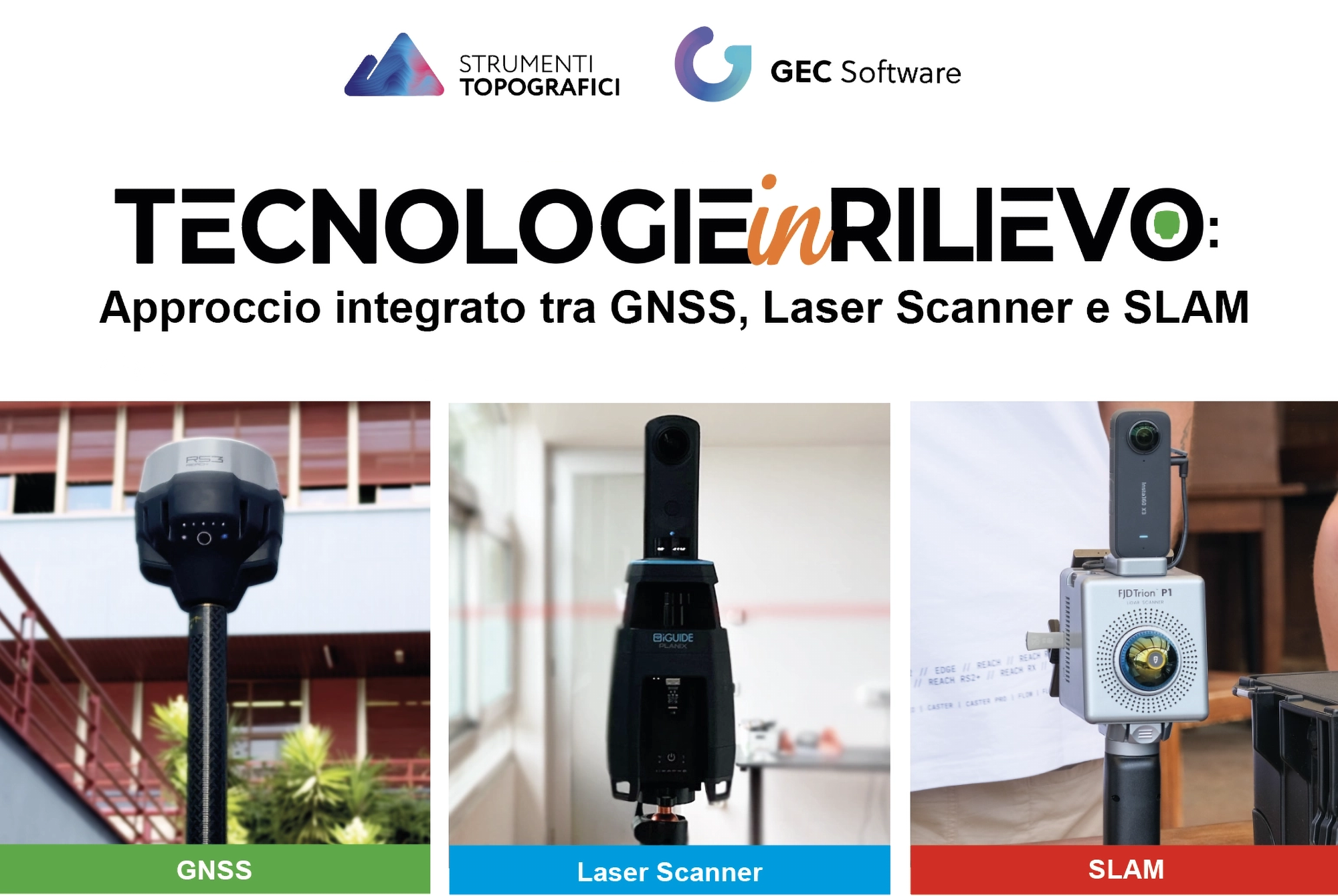 Risultati Tecnologie in Rilievo webinar online GEC Software Strumenti Topografici