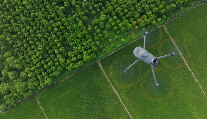 agricoltura di precisione droni dji serie enterprise strumenti topografici