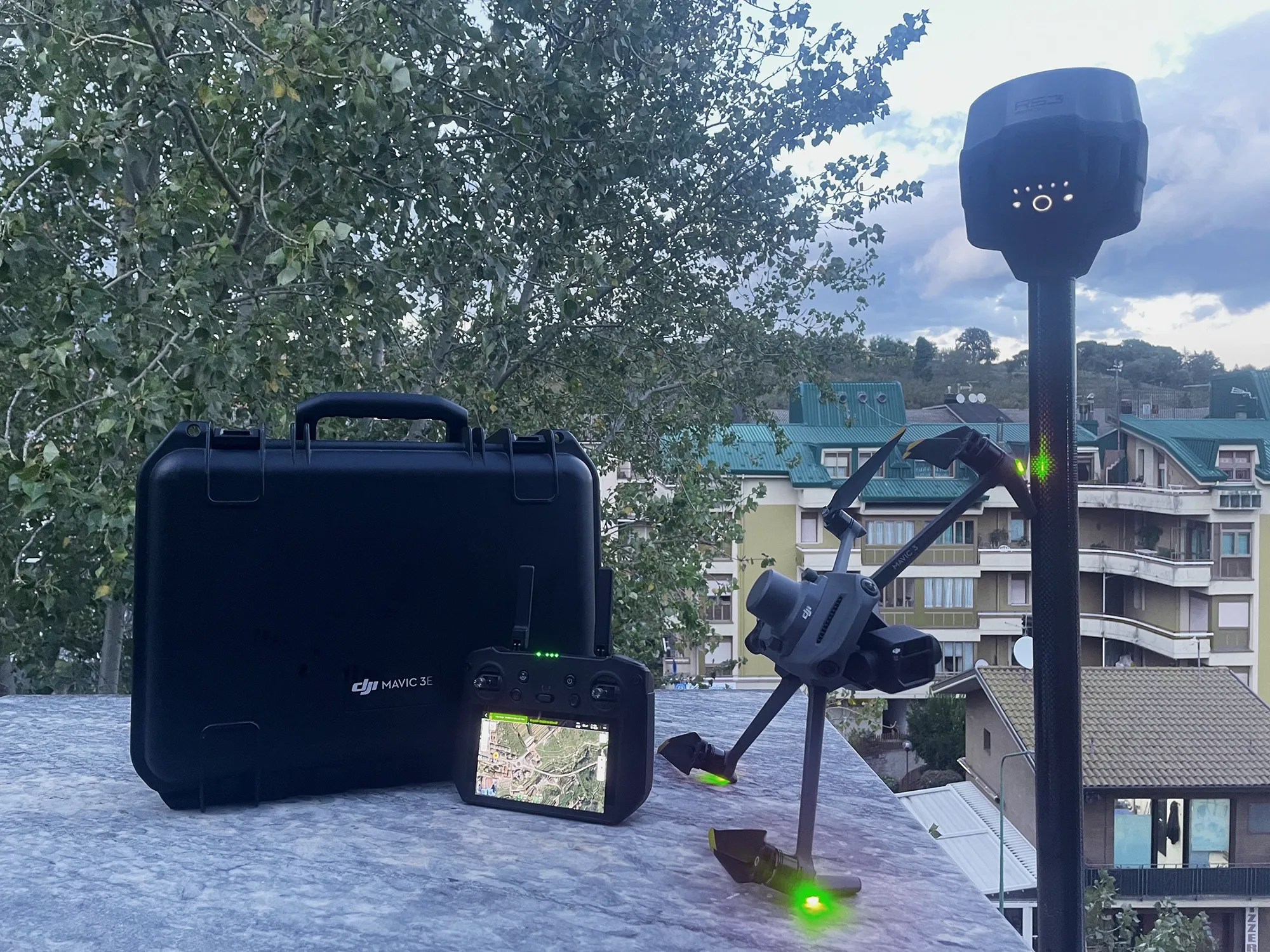 Base Emlid Reach RS3 per drone DJI Mavic 3 Enterprise