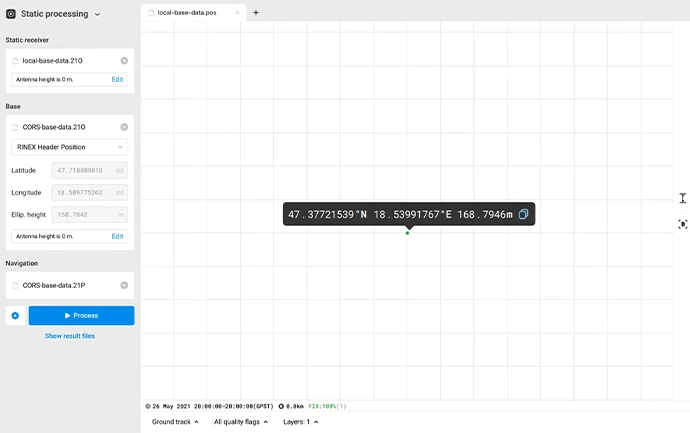 elaborazione statica 1 software gratuito emlid studio strumenti topografici