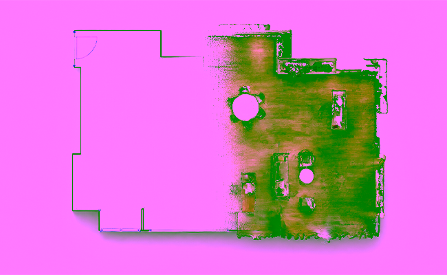 fjd trion c1 dalla scansione 3d alla planimetria modificabile - strumenti topografici