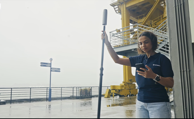 fjd trion v4e anche senza laser niente bolla ci pensa il tilt strumenti topografici