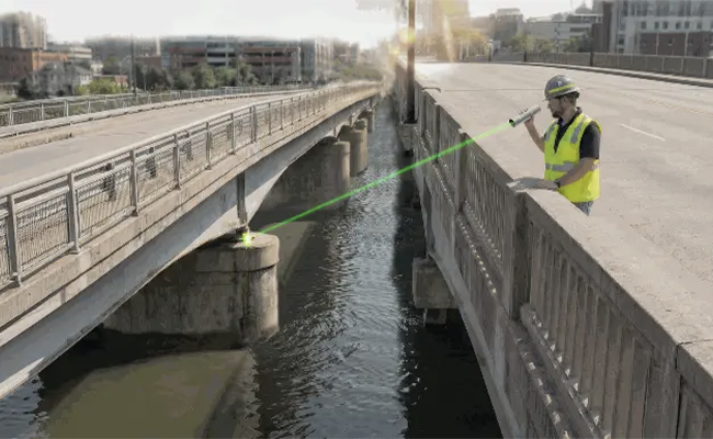 fjd trion v4e pro laser verde visibile anche alla luce del sole