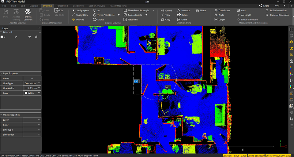 fjd trion model modulo drawing strumenti topografici