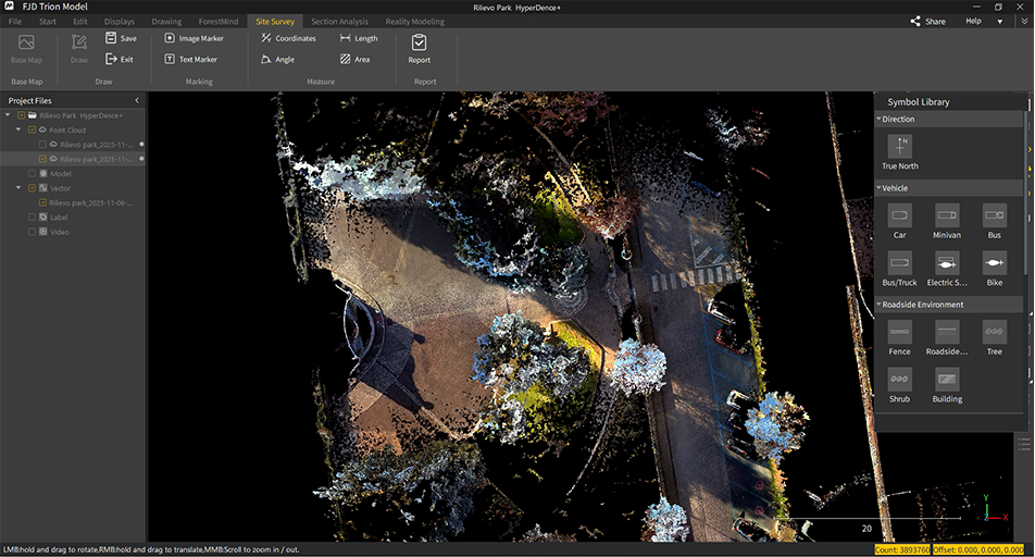 fjd trion model modulo site survey strumenti topografici