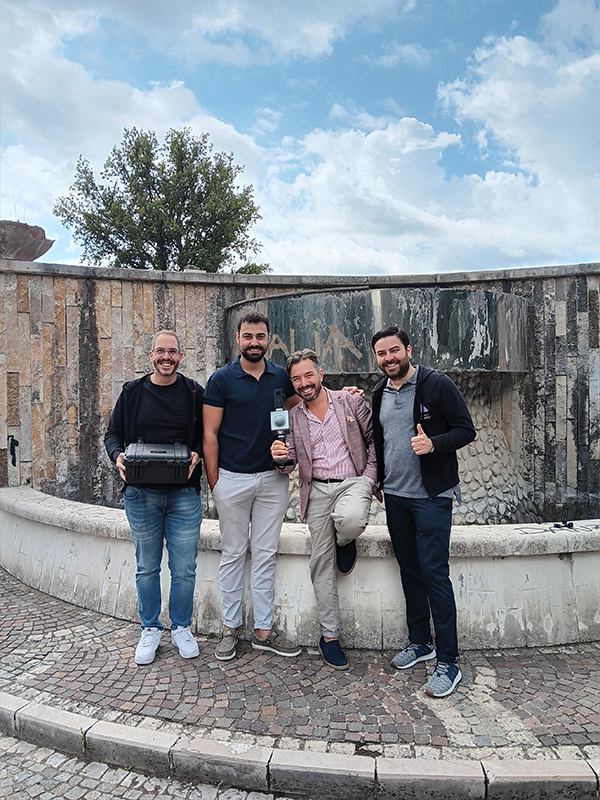 foto cliente cinque strumenti topografici