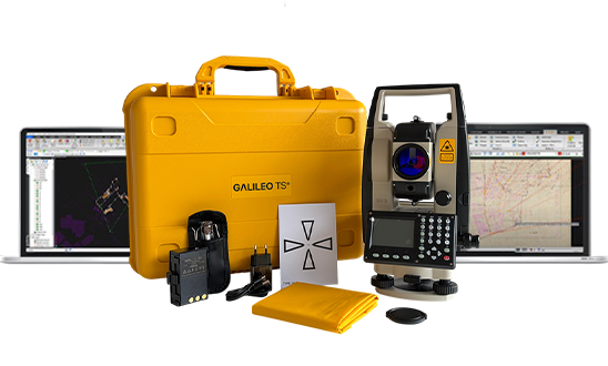 galileo  ts732 per la topografia stazione totale - strumenti topografici