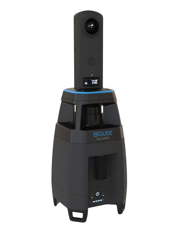 Laser scanner monolinea IGUIDE Planix Pro con camera 360° RICO TETHA Z1
