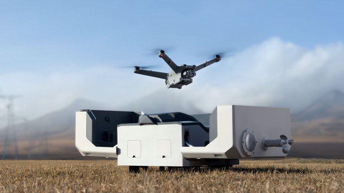 noleggio droni dji dock 2 con matrice 4e strumenti topografici