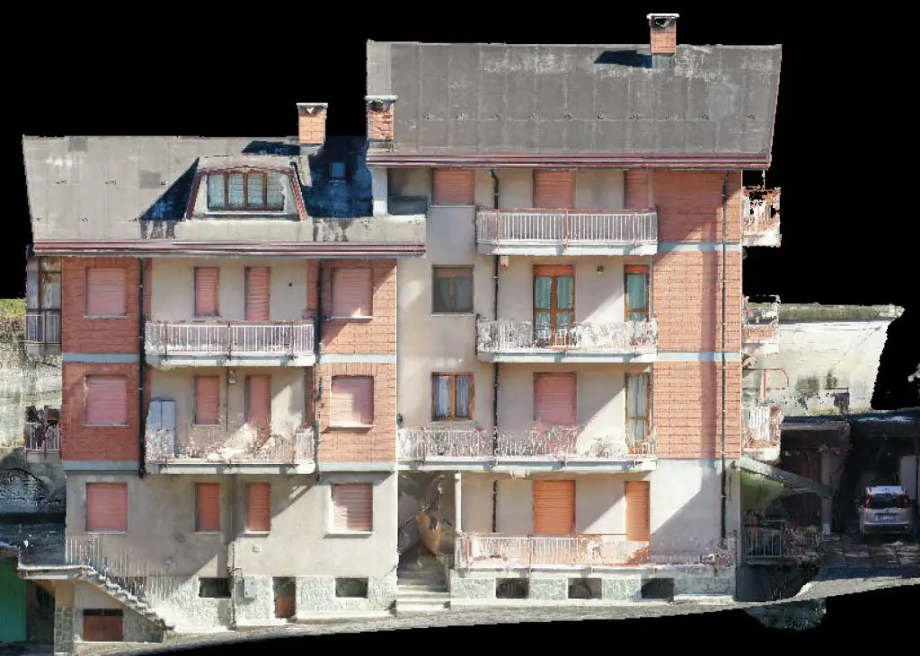 Ortofoto in scala del progetto