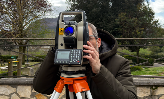 portata di misurazione stazione totale galileo ts732 - strumenti topografici