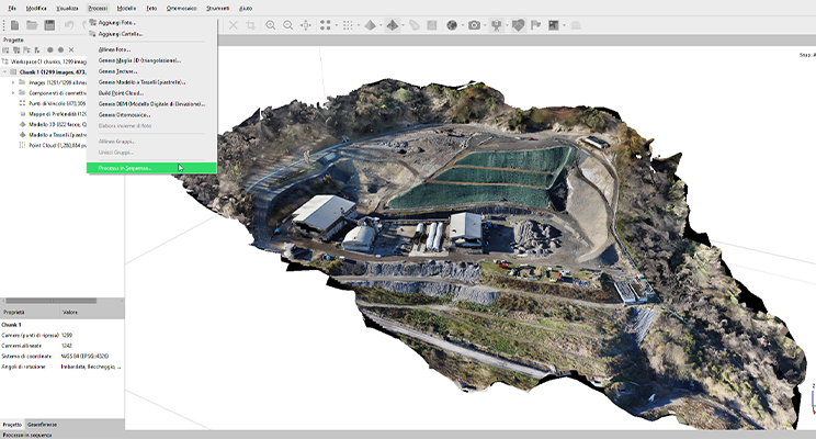 principali caratteristiche - software metashape strumenti topografici