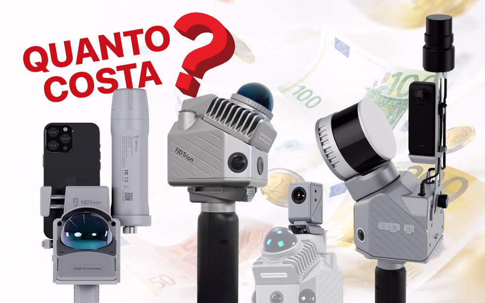 Quale scanner SLAM scegliere? Economico o professionale, costi e modelli a confronto