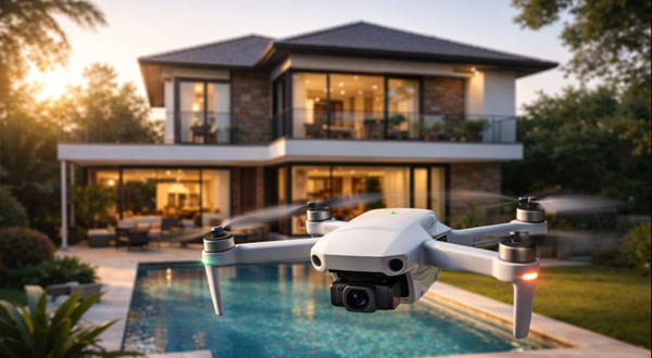 rilievi di esterni per settore immobiliare strumenti topografici