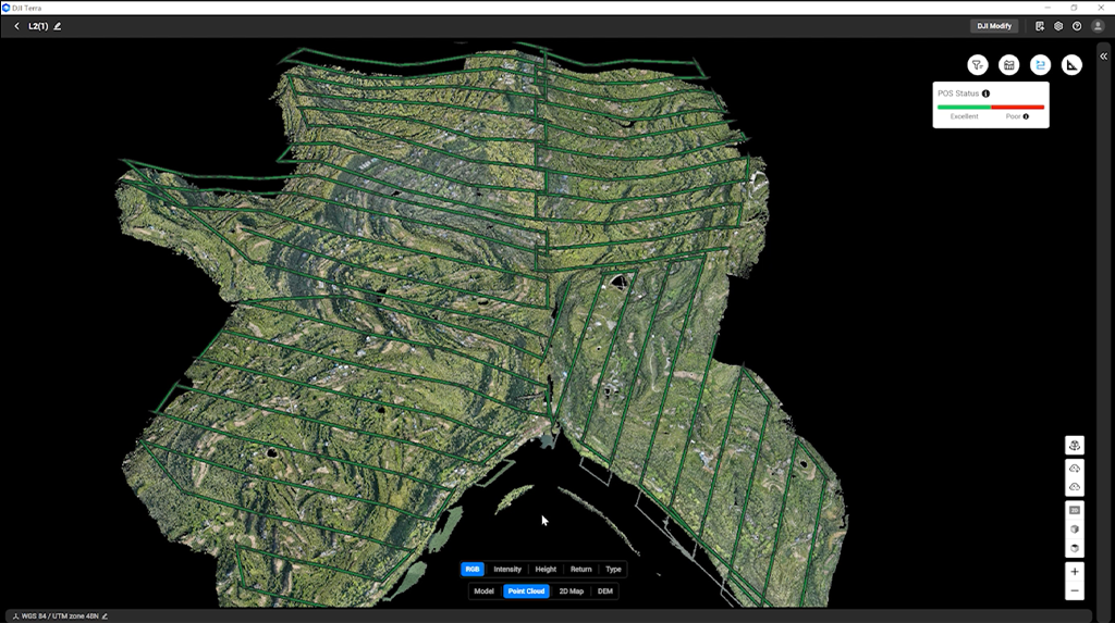 software dji terra per droni dji serie enterprise strumenti topograficiwebp