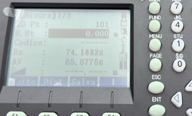 stazioni totali gestione semplice dei dati - strumenti topografici