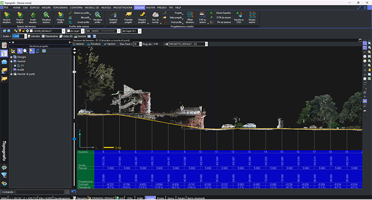 topografo modulo p profili e progettazione su sezioni strumentitopografici