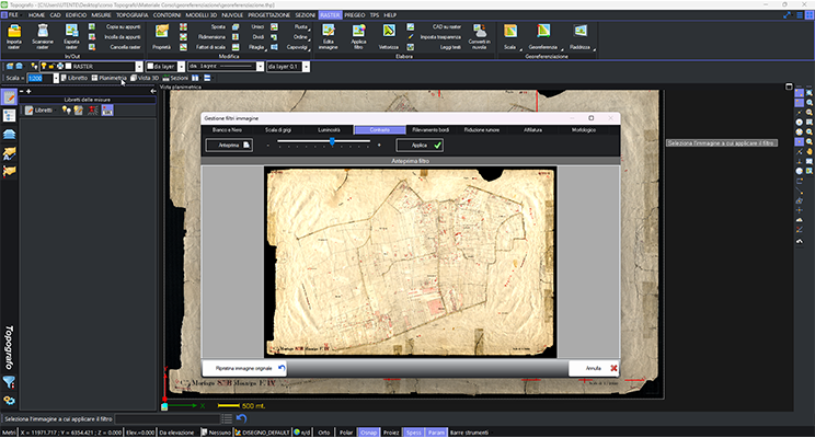 topografo modulo r georeferenziazione e raddrizzamento prospettico strumentitopografici