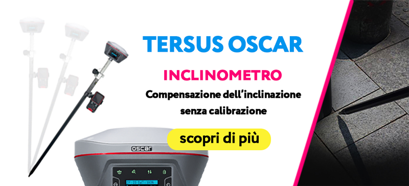 GNSS con inclinometro Tersus Oscar Ultimate