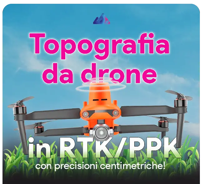 Autel Robotics EVO II PRO RTK per rilievi in RTK e PPK precisi al centimetro