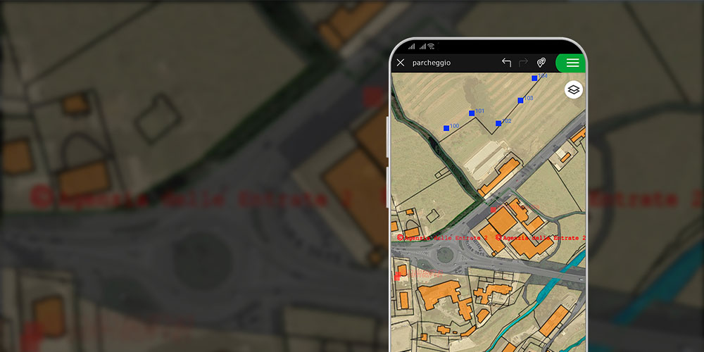 Software topografico da campo TPad