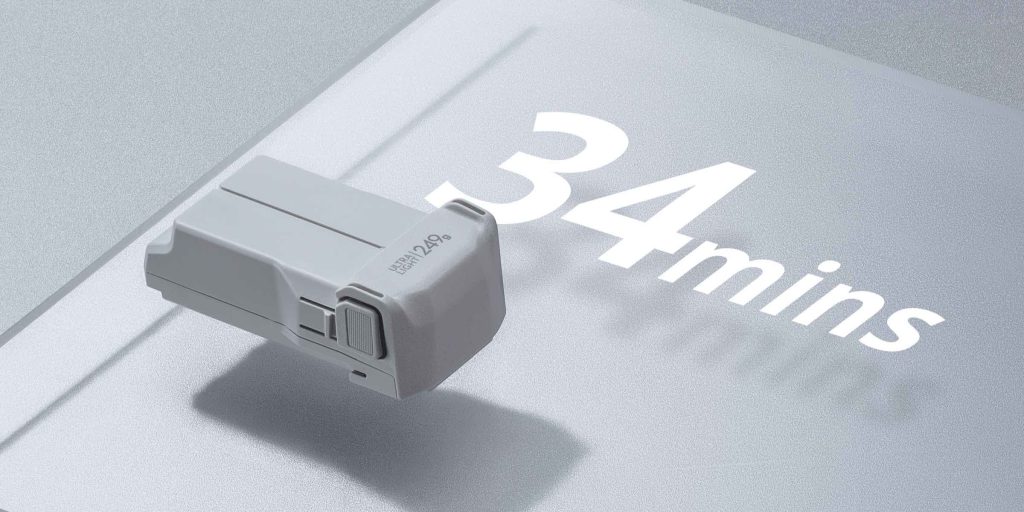 DJI Mini 3 Pro - autonomia di volo estesa a 34 minuti