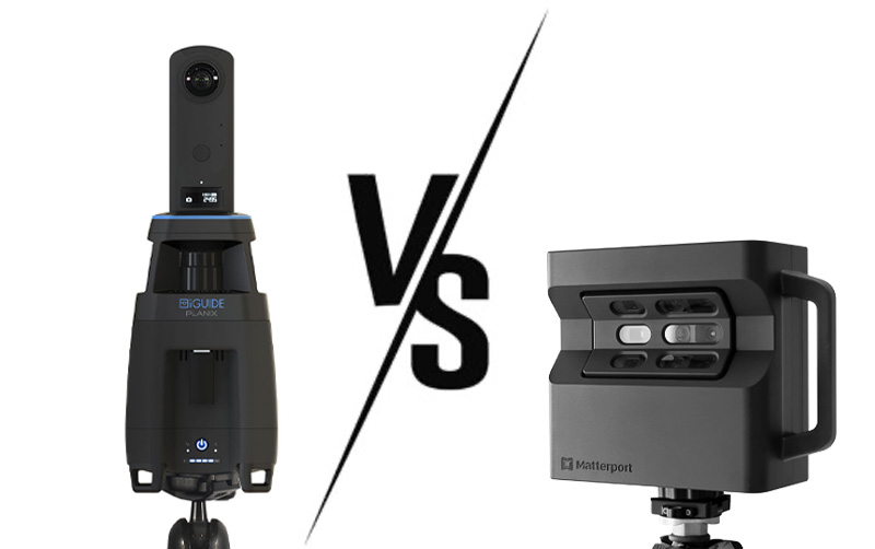 iguide - confronto con matterport