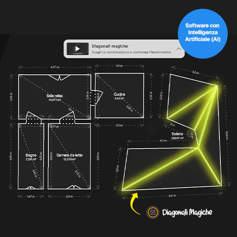 Rilievo software di rilievo architettonico con intelligenza artificiale